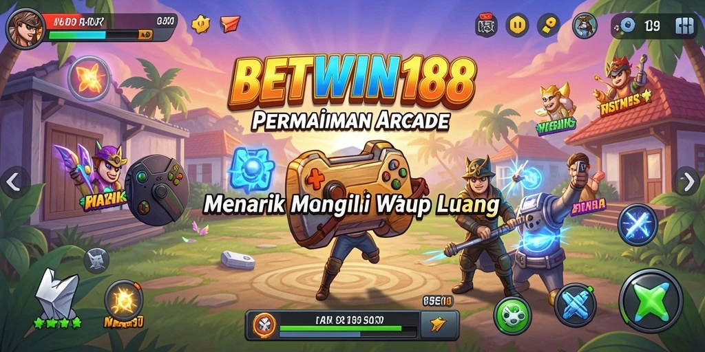 Tampilan gameplay BETWIN188 yang penuh warna dan menegangkan.