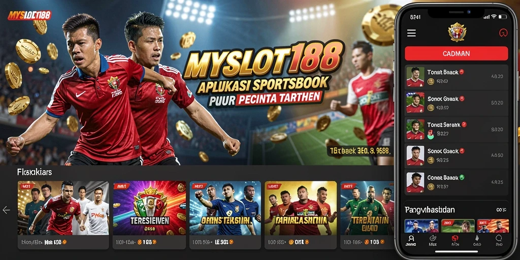 Tampilan gameplay Sportsbook MYSLOT188 yang menarik dan interaktif.